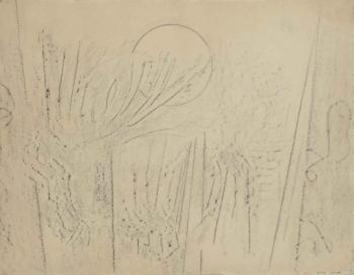 Le forêt by Max Ernst