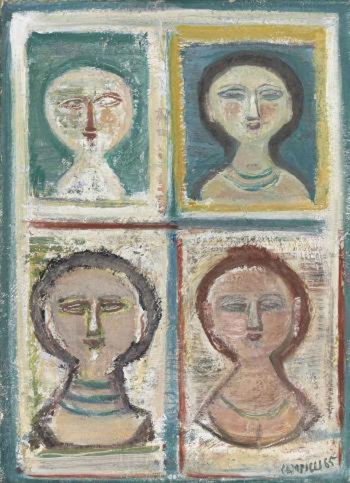 Quattro donne by Massimo Campigli