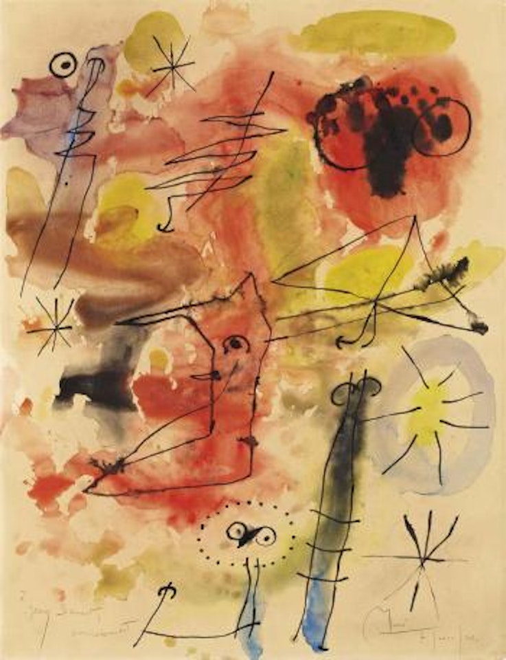 Composition by Joan Miró