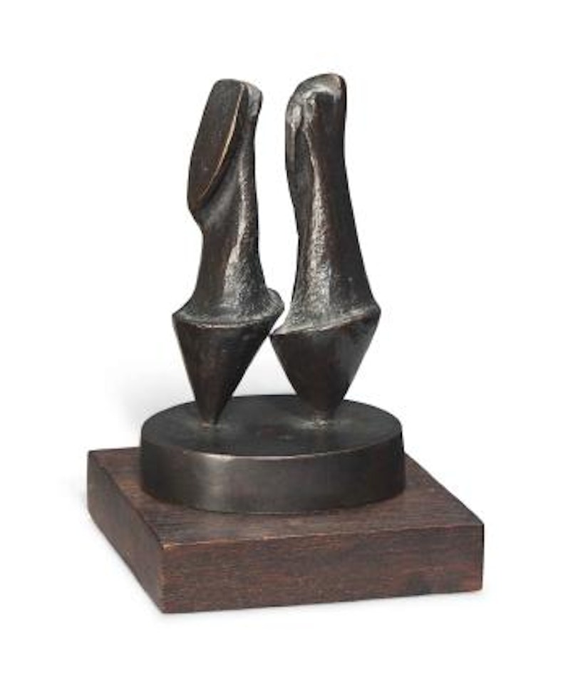 Maquette For Two Nuns by Henry Moore