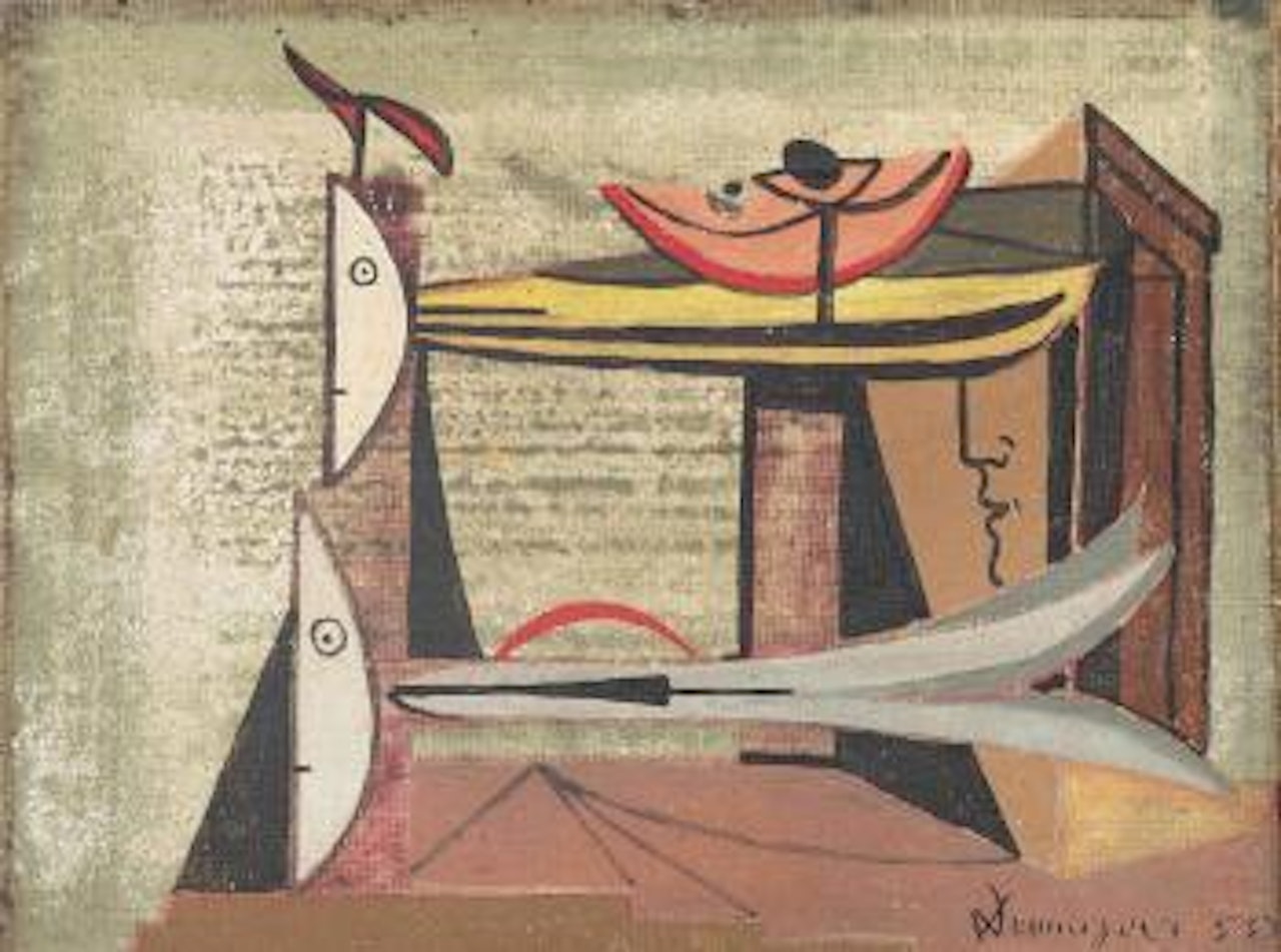 Composition by Oscar Dominguez