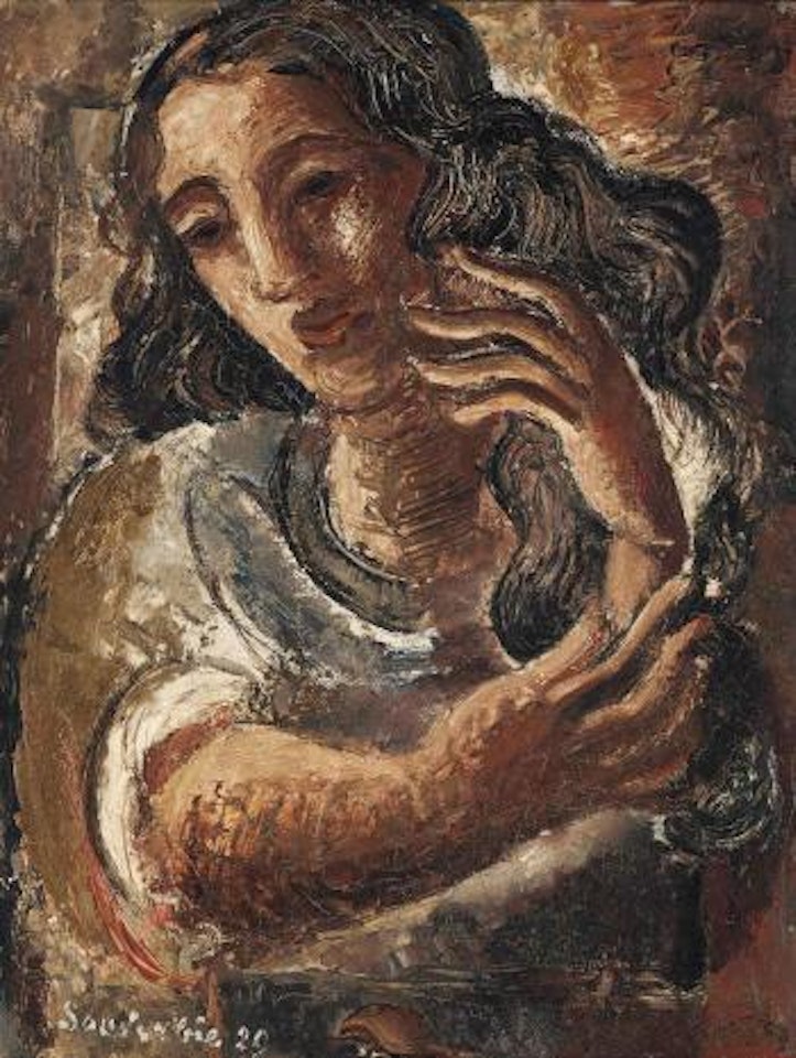 Portrait de femme by Jean Souverbie
