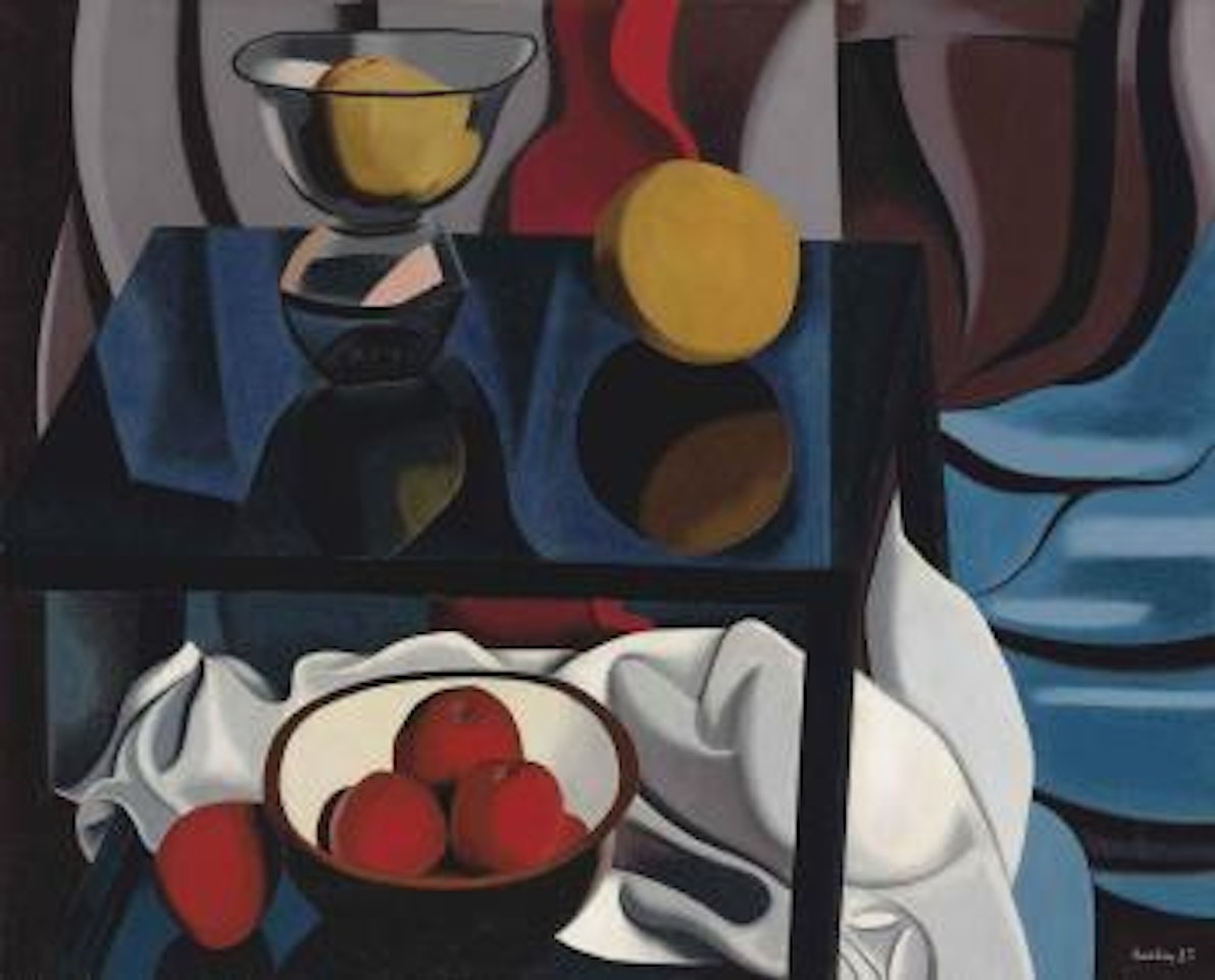 Nature morte aux fruits by Auguste Herbin