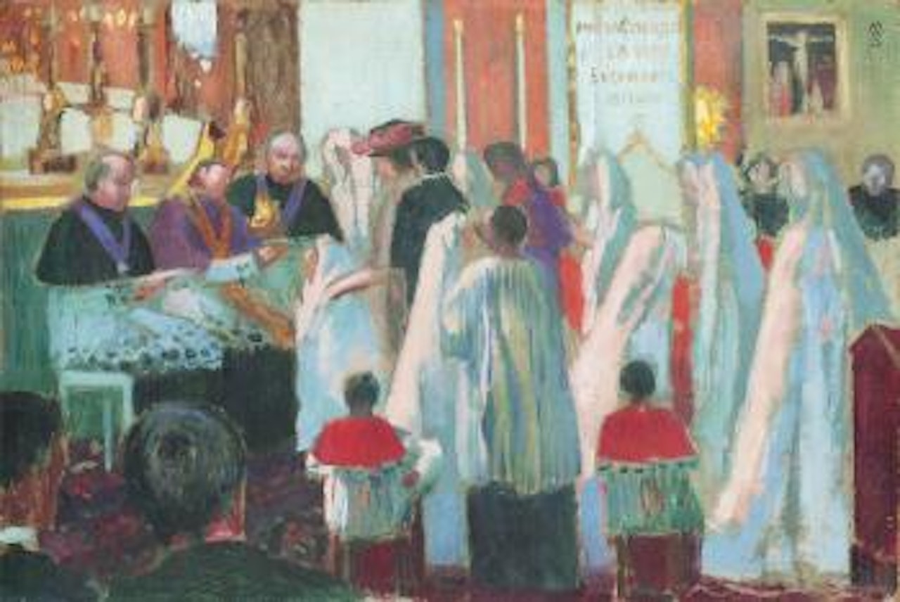Scène de confirmation by Maurice Denis