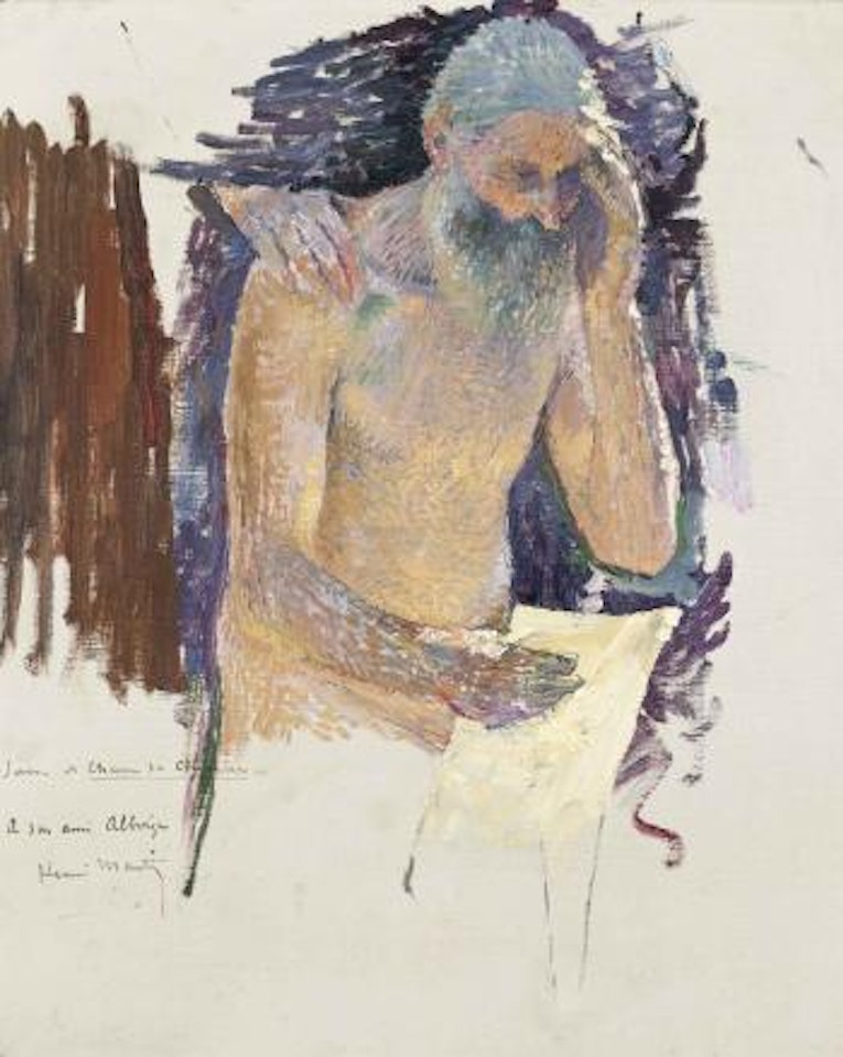 Projet pour 'A chacun sa chimère' by Henri Jean Guillaume Martin