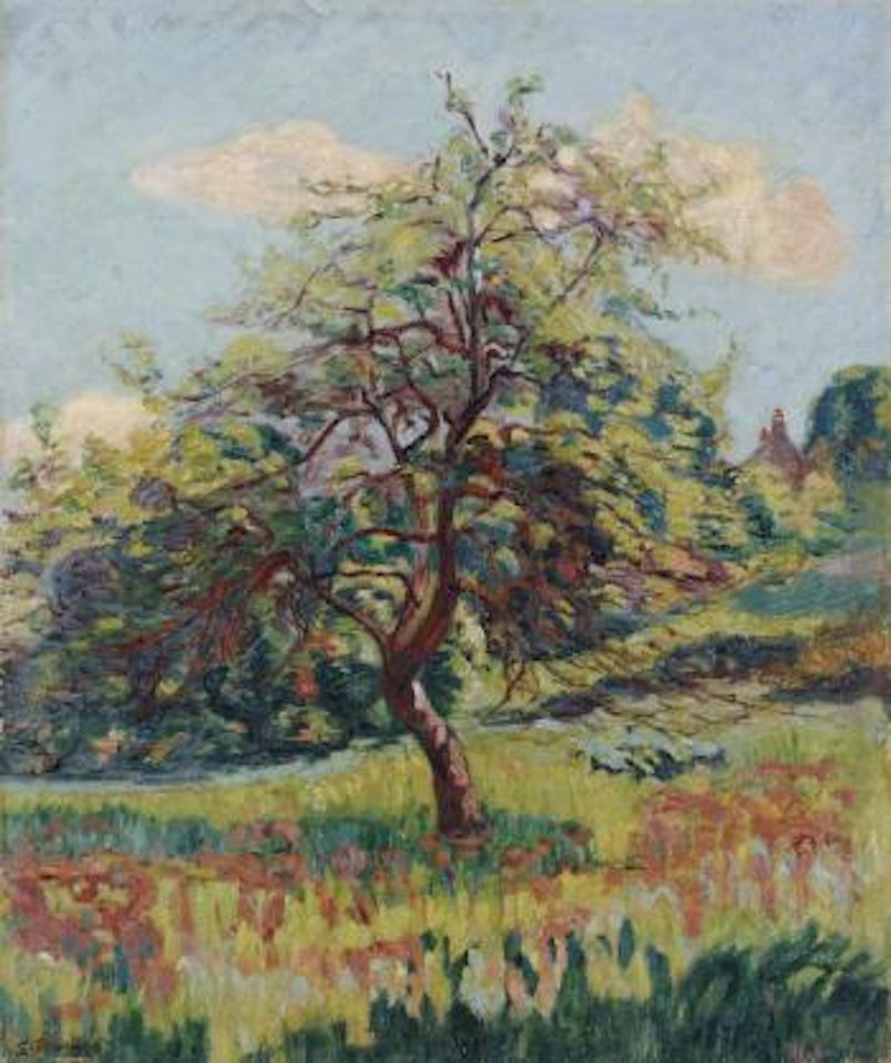 Vergers en fleurs à Miregaudon by Armand Guillaumin