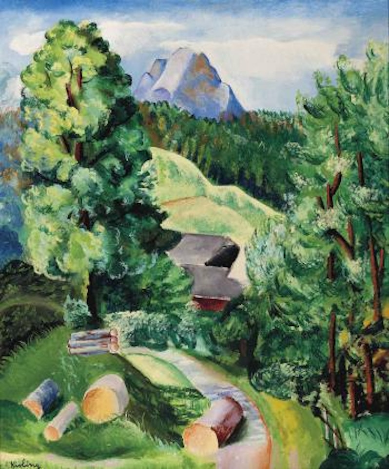 Paysage by Moïse Kisling