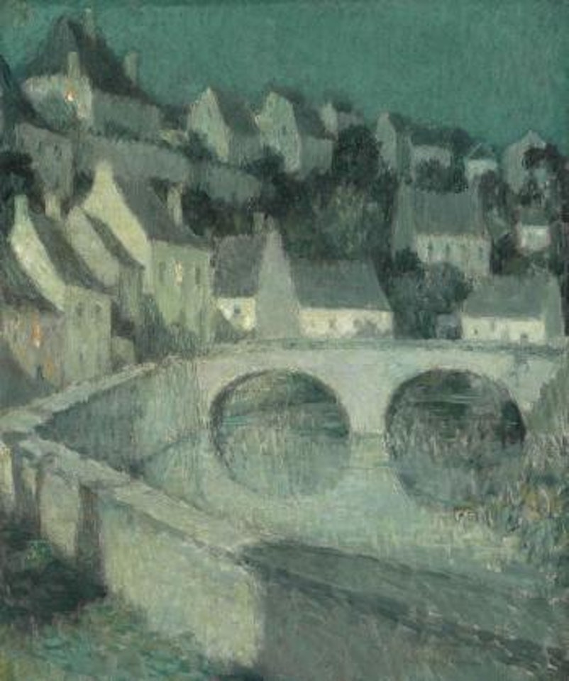 La ville haute by Henri Le Sidaner