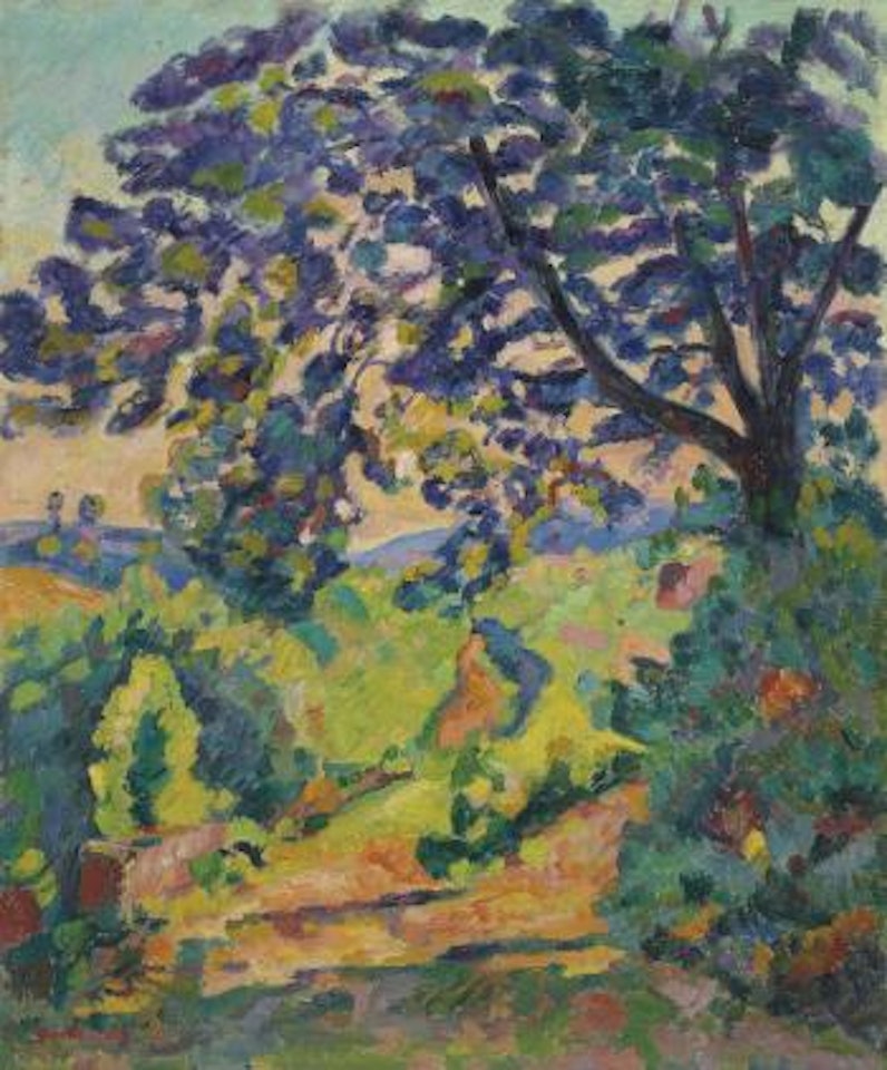 Paysage à Crozant by Armand Guillaumin