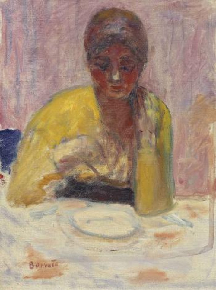 Le petit déjeuner by Pierre Bonnard