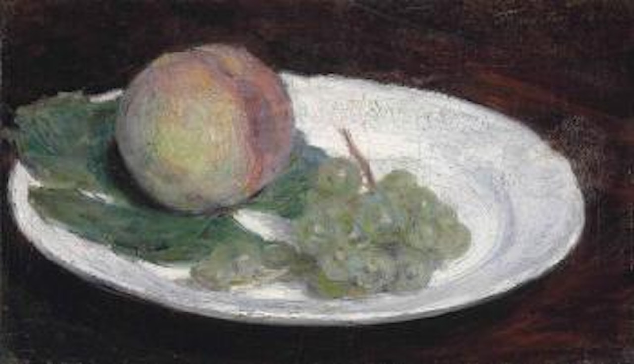 Pêche et raisin blanc by Henri Fantin-Latour