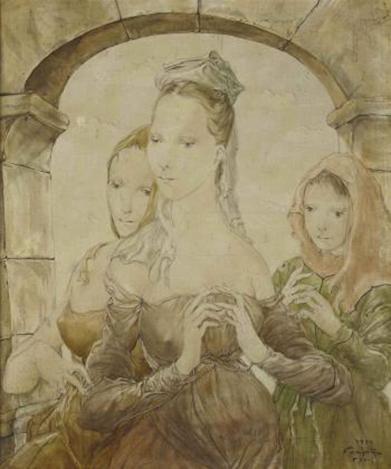La prière by Leonard Tsuguharu Foujita