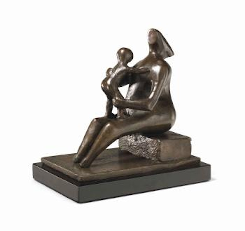Mother And Child: Rubenesque by Henry Moore