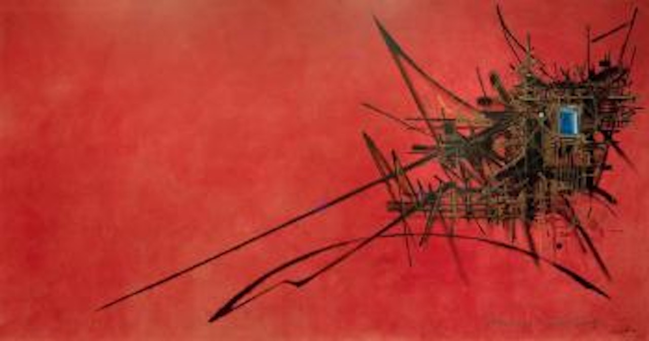 Hommage à Saint Georges by Georges Mathieu