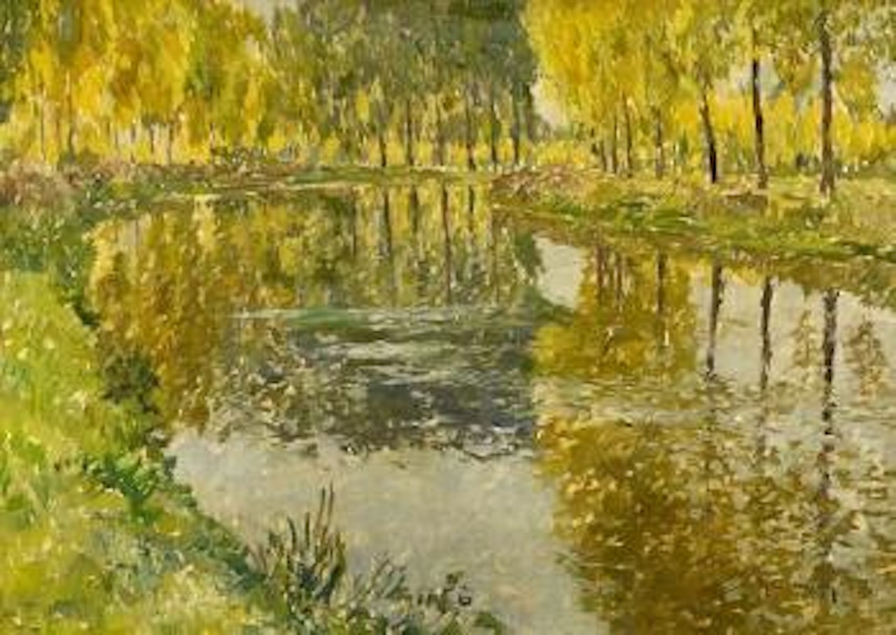 Sommertag An Der Erft by Max Clarenbach