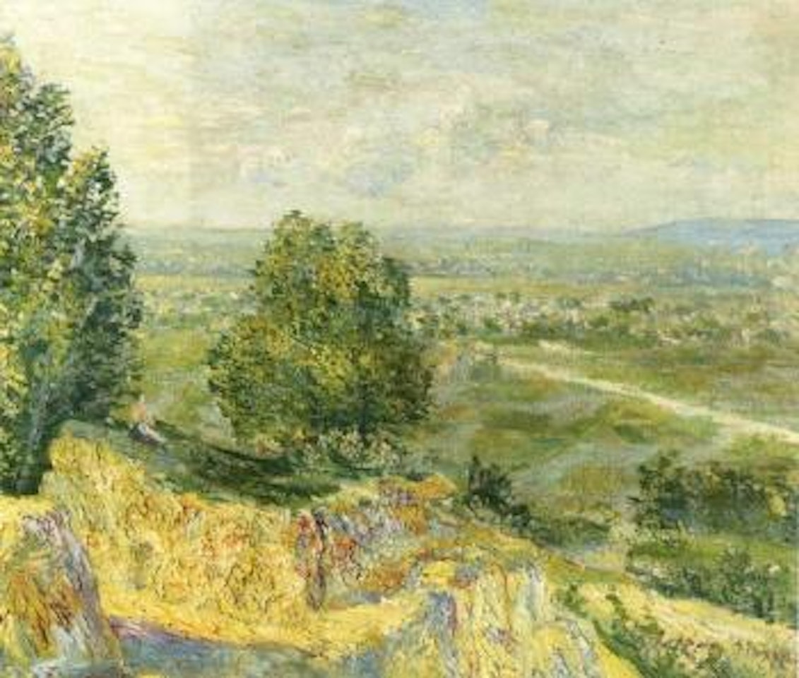 Vue sur la vallée by Albert Gleizes