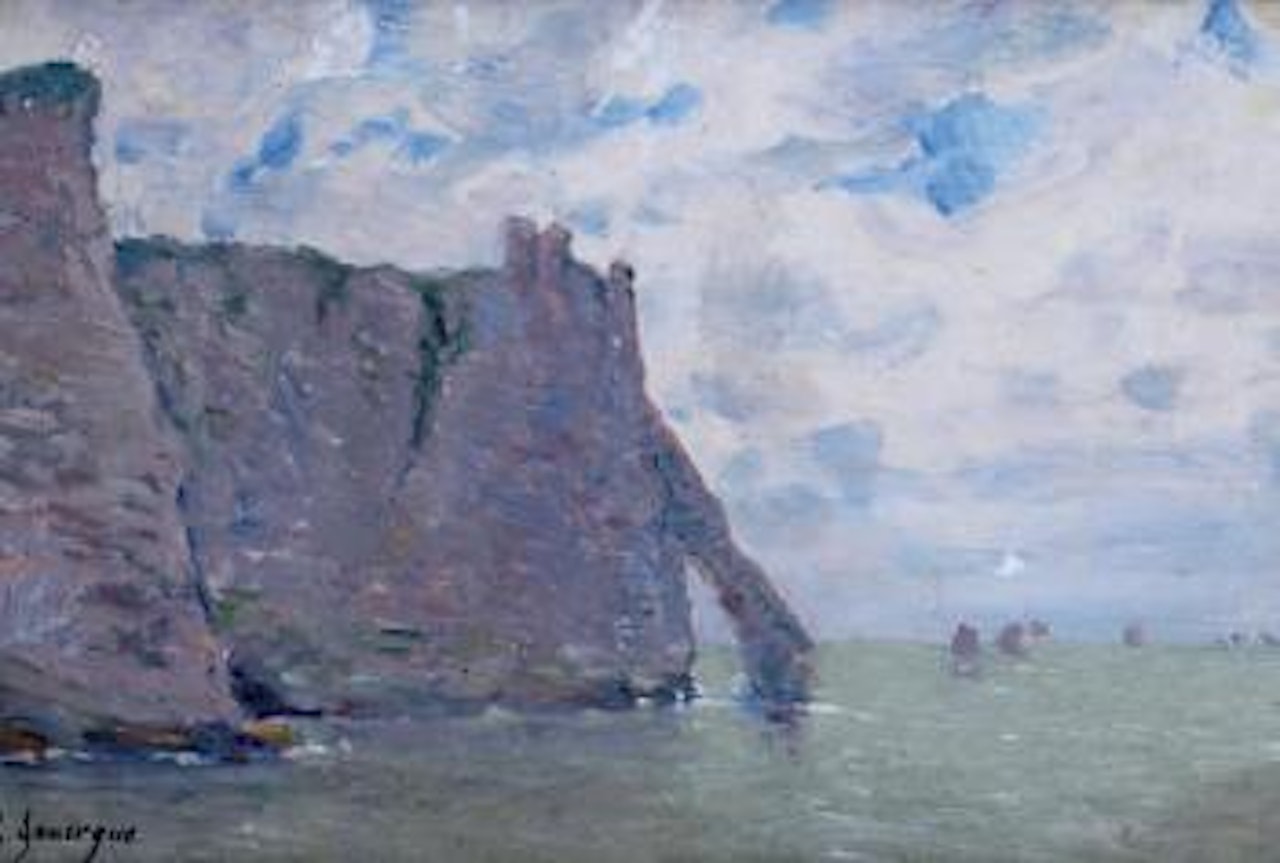 Étretat by Jean Gabriel Domergue