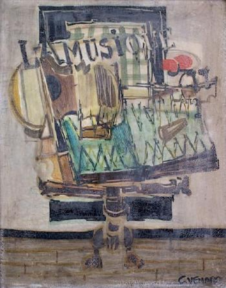 Allégorie de la musique by Claude Venard