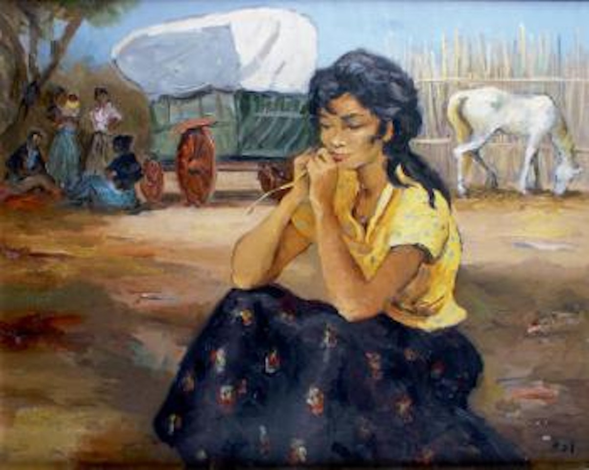 Les gitans by Marcel Dyf