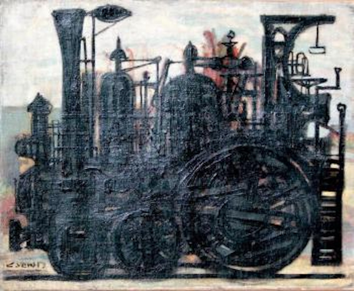 La locomotive by Claude Venard
