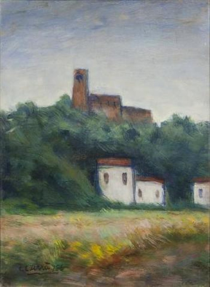Paessaggio in Brianza by Carlo Carra