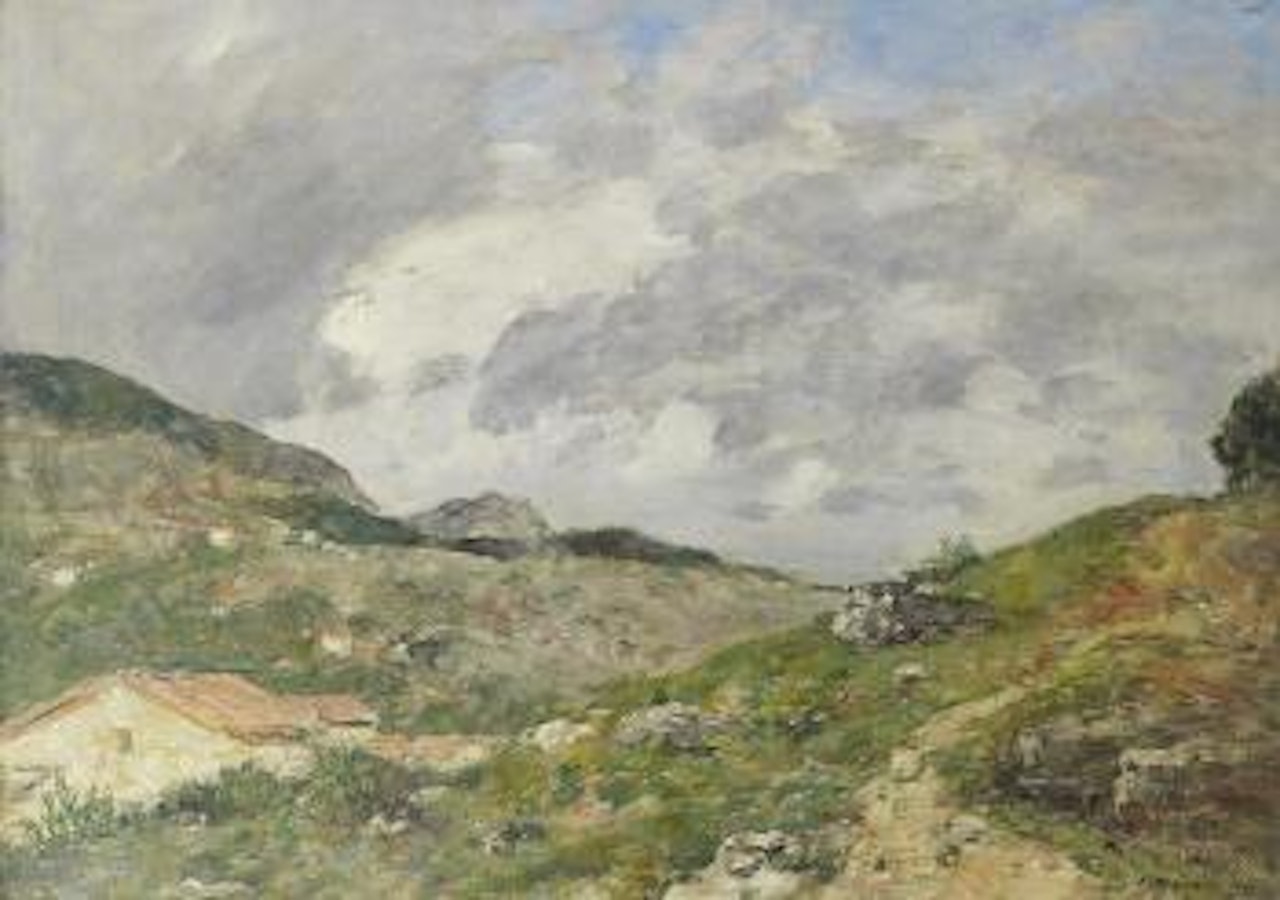 Montagnes, Environs de Nice by Eugène Boudin