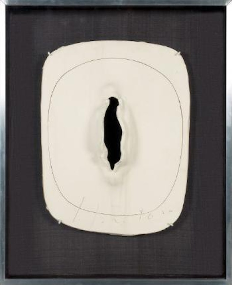 Concetto spaziale by Lucio Fontana