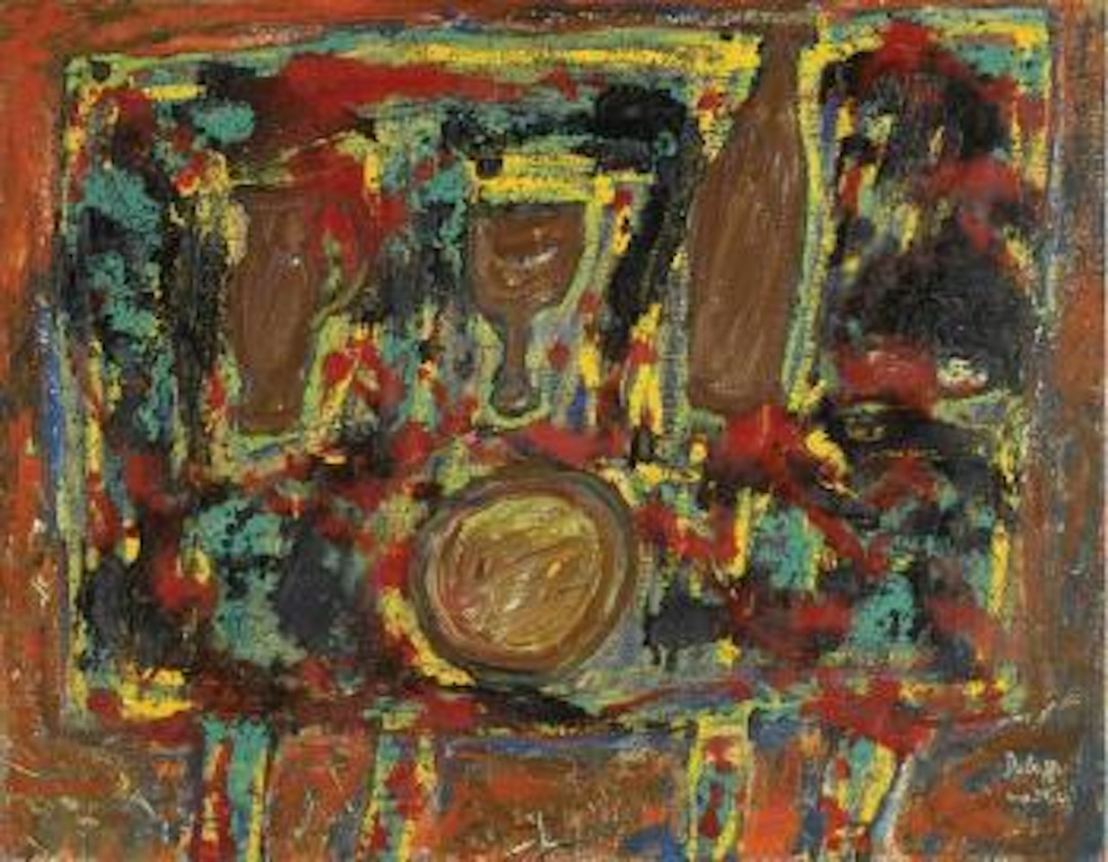 Le couvert by Jean Dubuffet