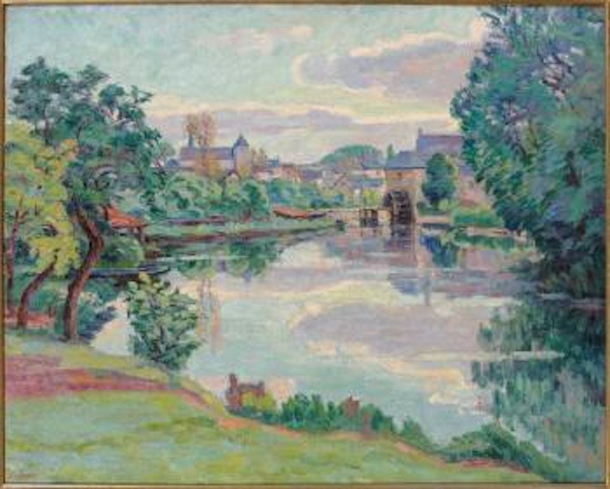 Environs de Poitiers, le soir by Armand Guillaumin