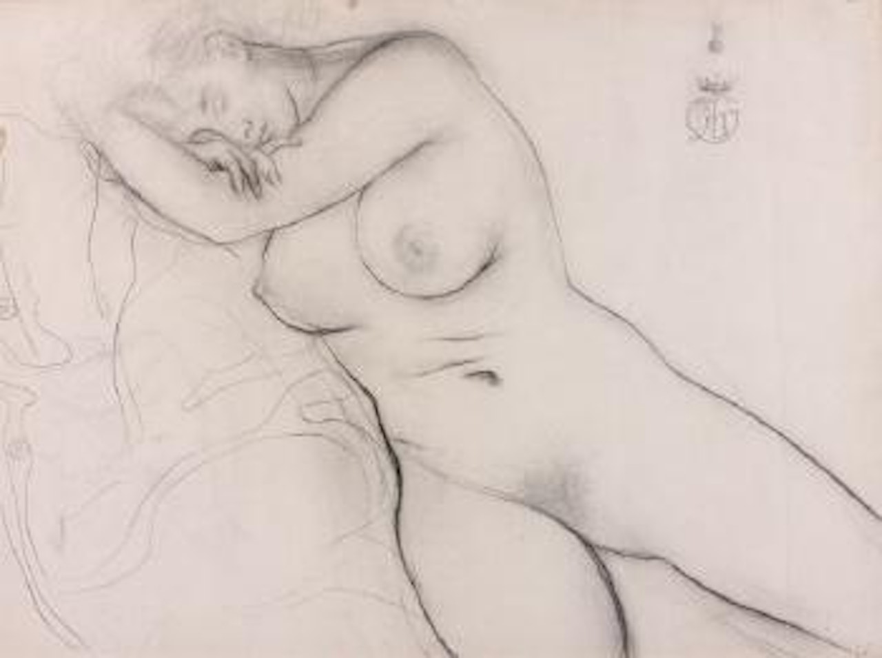 Nu endormi by Salvador Dali