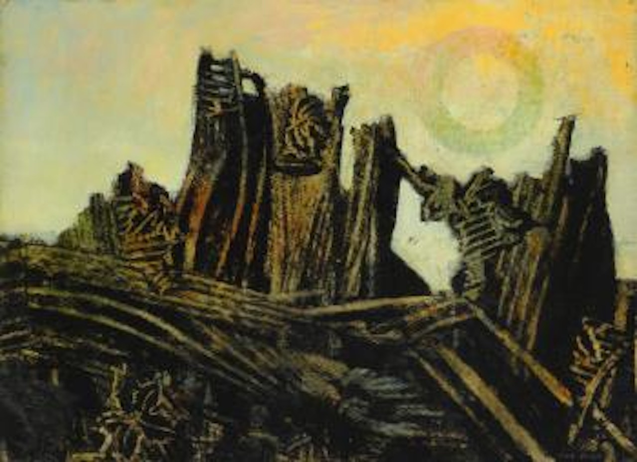 La Forêt Pétrifiée by Max Ernst