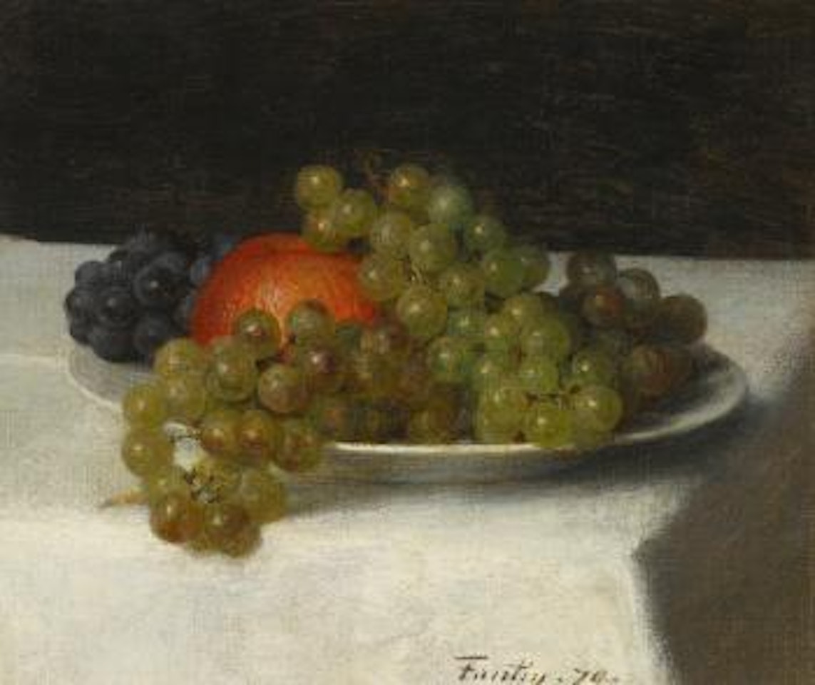 Pommes Et Raisins by Henri Fantin-Latour