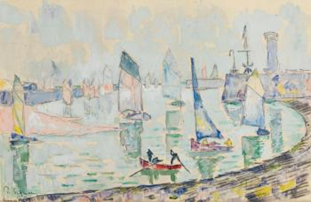 Saint-gilles Croix-de-vie by Paul Signac