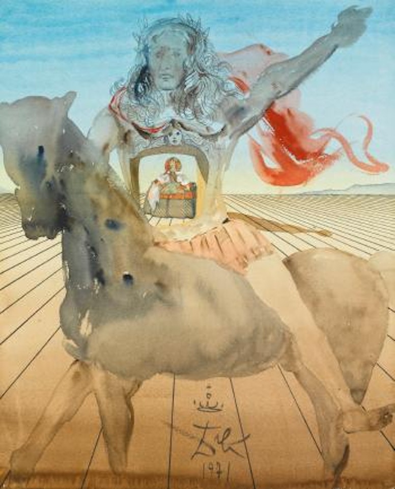 Le Roi-soleil by Salvador Dali