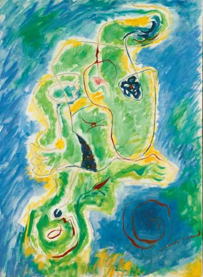 Chute Du Rêveur (Suite Des Entrevisions) by André Masson