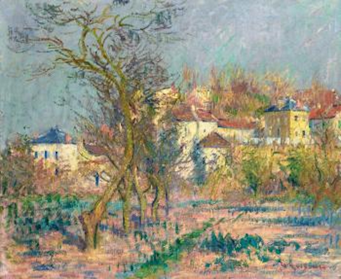 L'hermitage, Pruniers En Fleurs by Gustave Loiseau