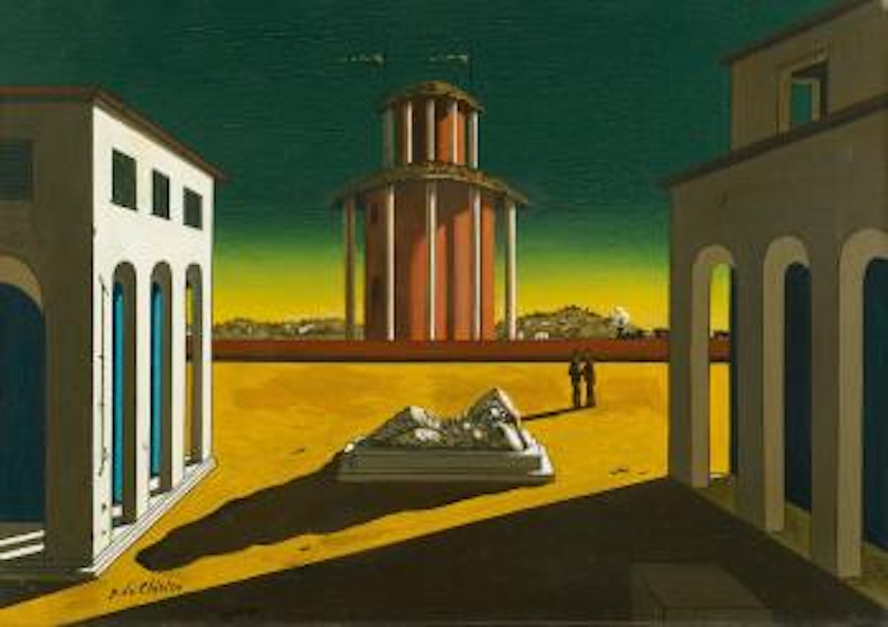 Piazza D'italia by Giorgio de Chirico