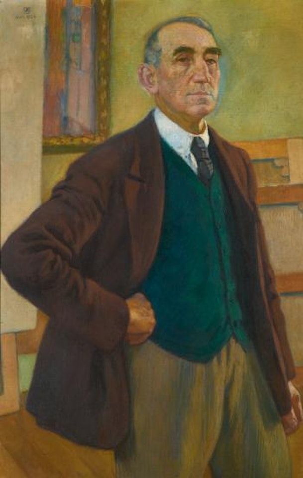 Autoportrait Au Gilet Vert by Theo van Rysselberghe