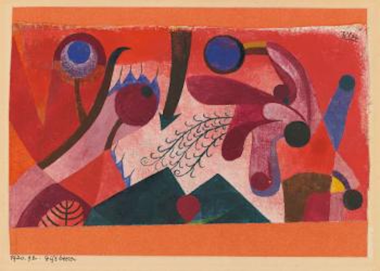 Giftbeeren (Poisonous Berries) by Paul Klee
