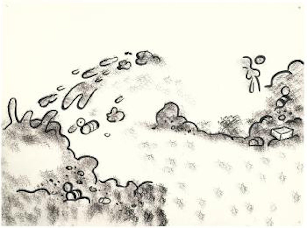 Garbage Drawing No. 42 by Mike Kelley