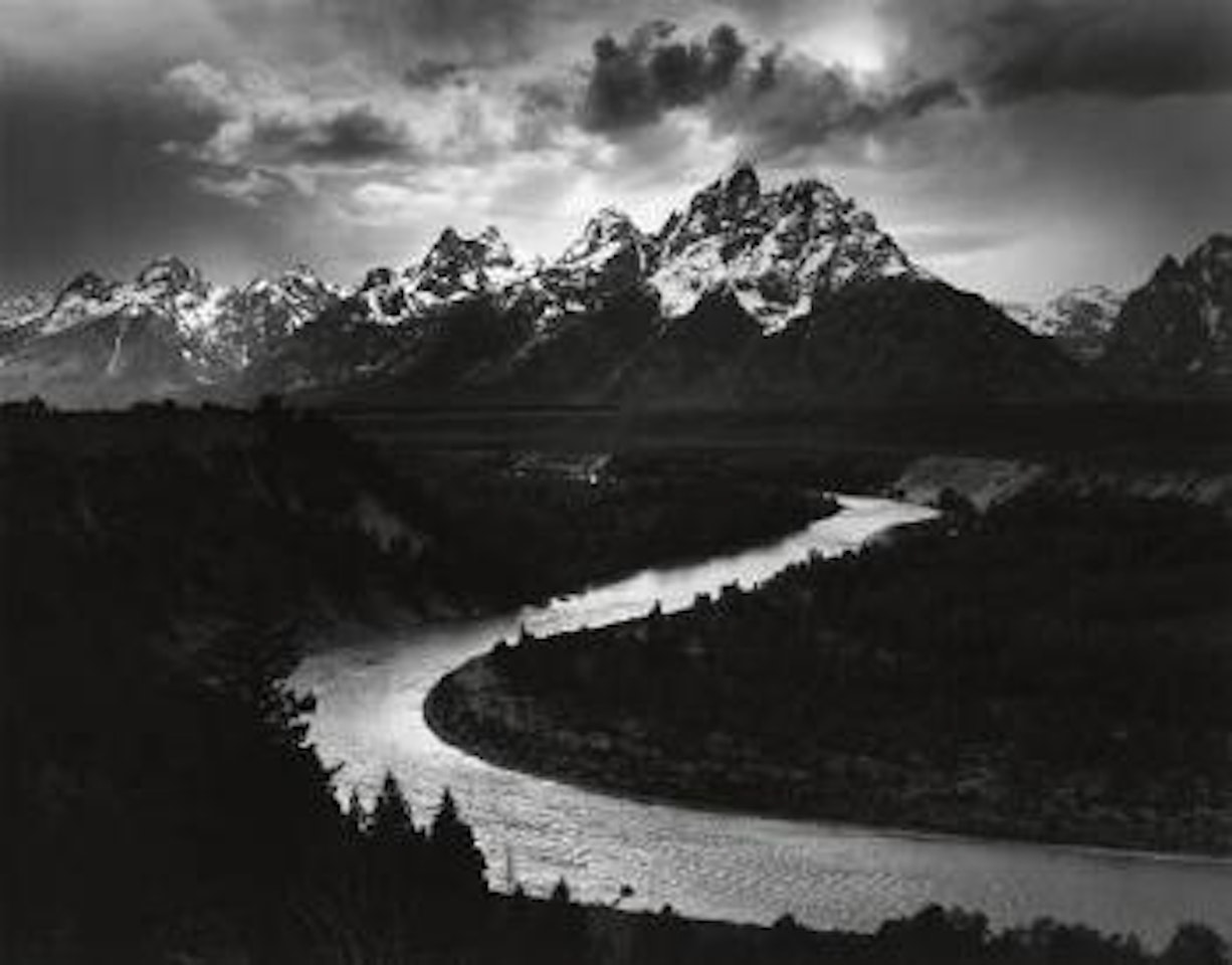 The Grand Tetons and the Snake River by Ansel Adams
