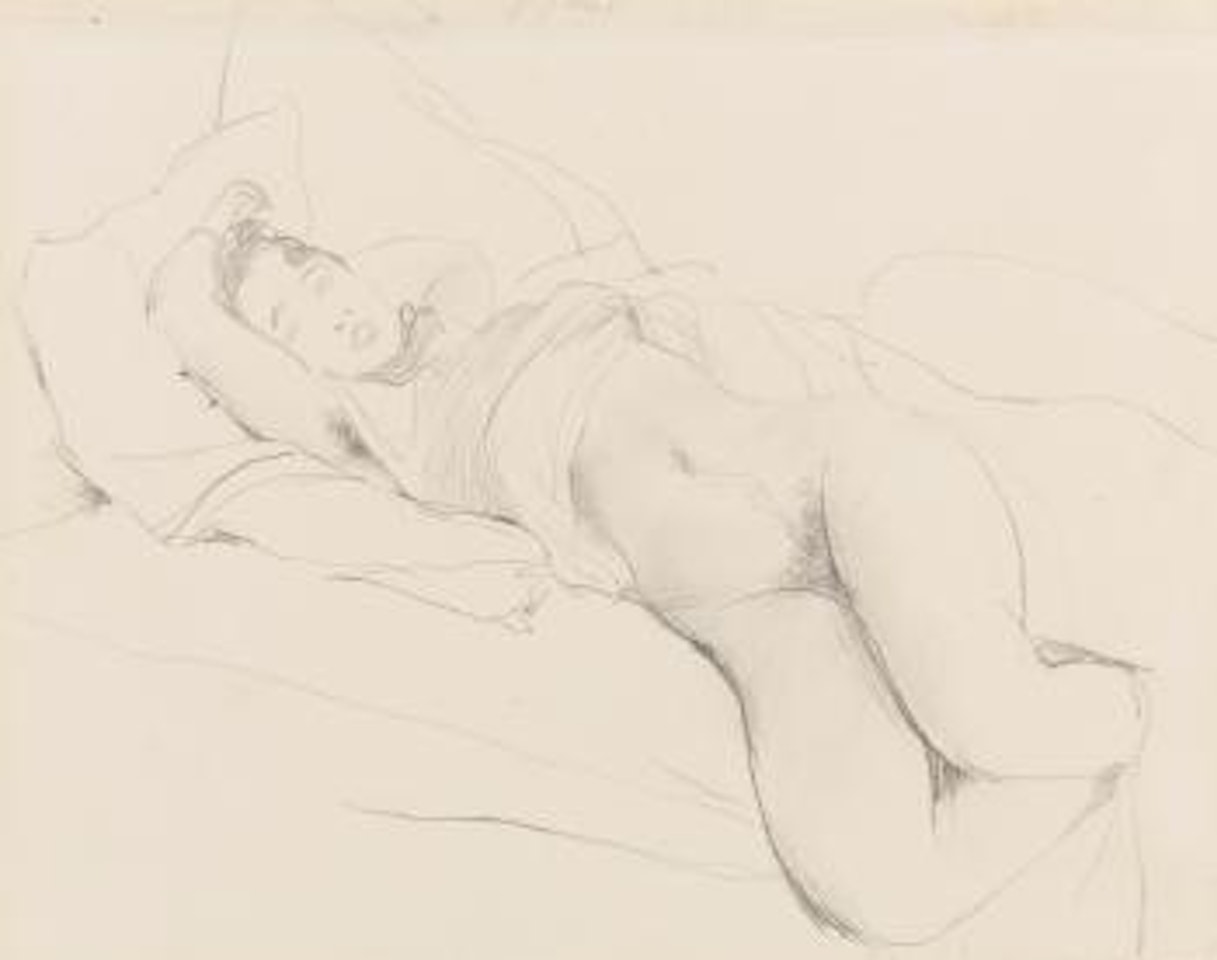 Reclining Nude by Giovanni Boldini