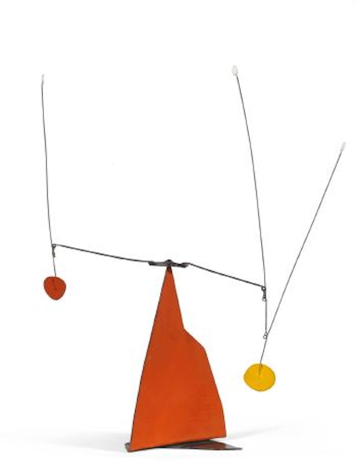 Red Yellow And White by Alexander Calder