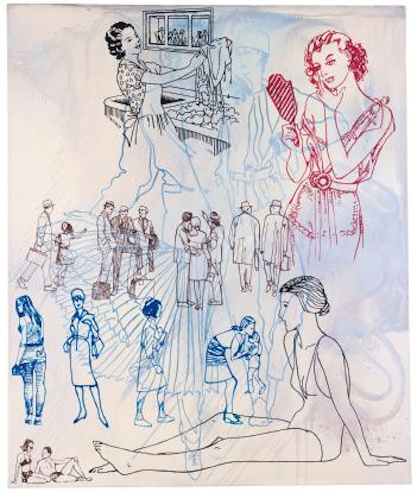 Menschen Wie Du + Ich (People Like You + I) by Sigmar Polke