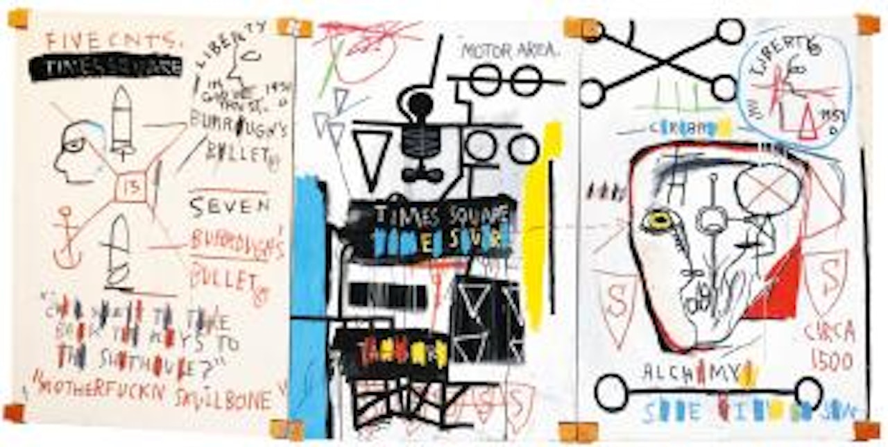 Five Fish Species by Jean-Michel Basquiat