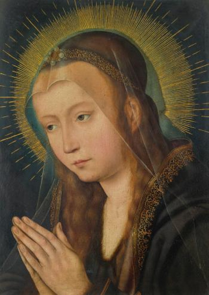 Virgin In Prayer by Quinten Metsys