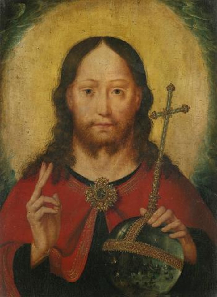 Christ Giving The Blessing by Joos van Cleve