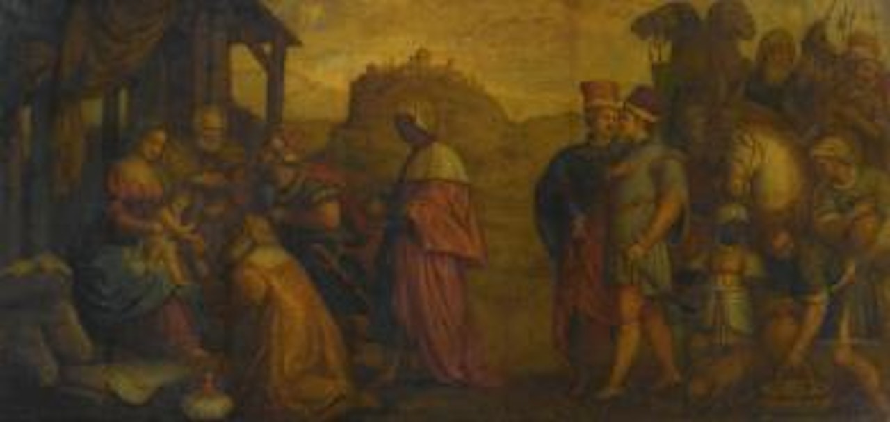 Adoration Of The Magi by Venetian School