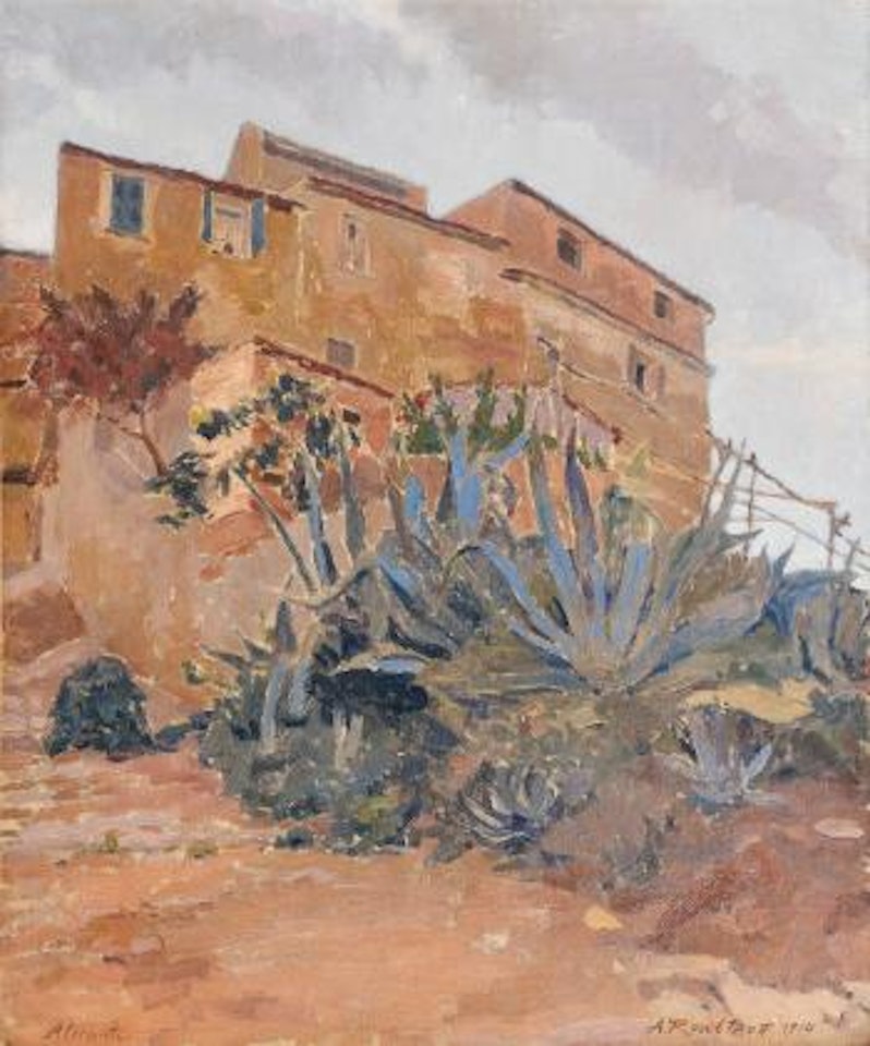 View From Alicante by Alexandre Roubtzoff