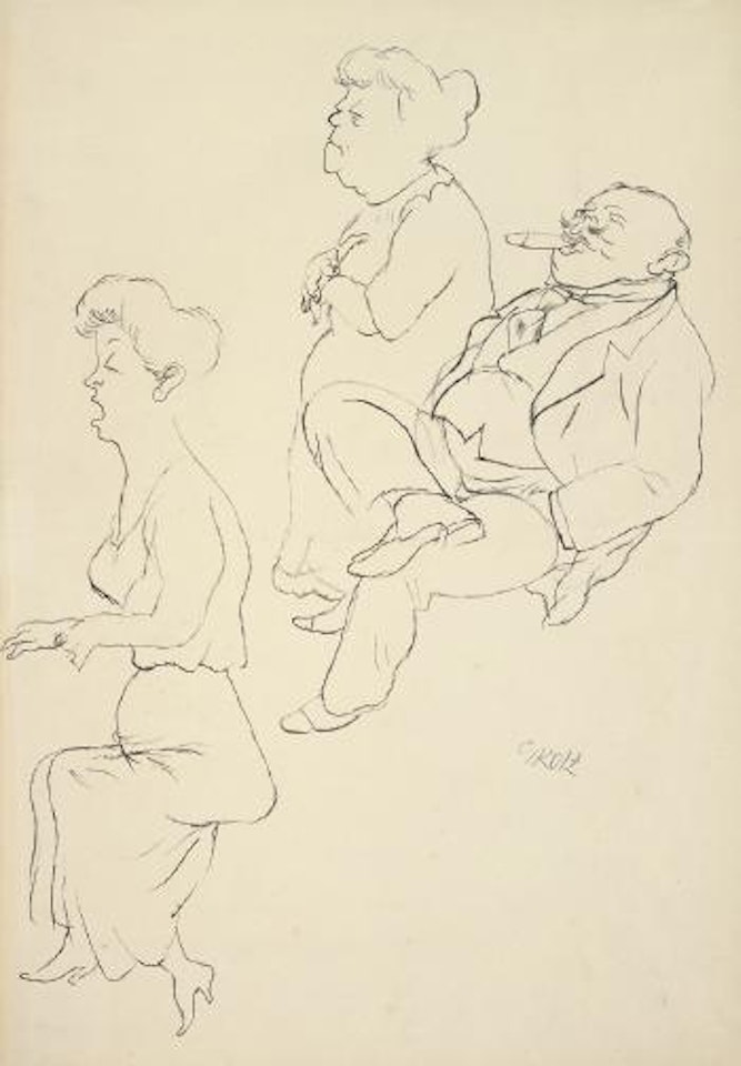 Stille Nacht, heilige Nacht by George Grosz